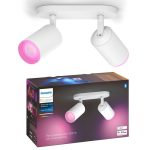 Philips Hue Fugato kettős szpotlámpa fekete