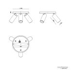 HOLLE PREMIUM E3 felületre szerelhető lámpatest