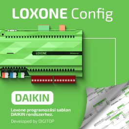   Daikin hőszivattyú integrálása a Loxone rendszerbe D-Com Modbus - programozási sablon