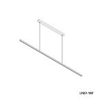 LINEA 195F dali függesztett lámpatest